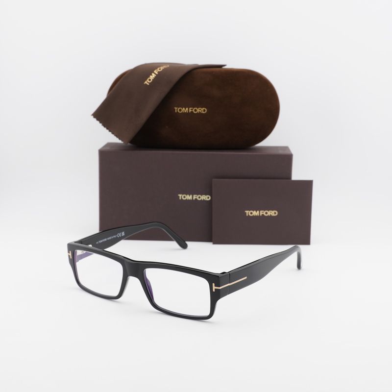 Tom Ford FT5835-B Rectangle Eyeglasses