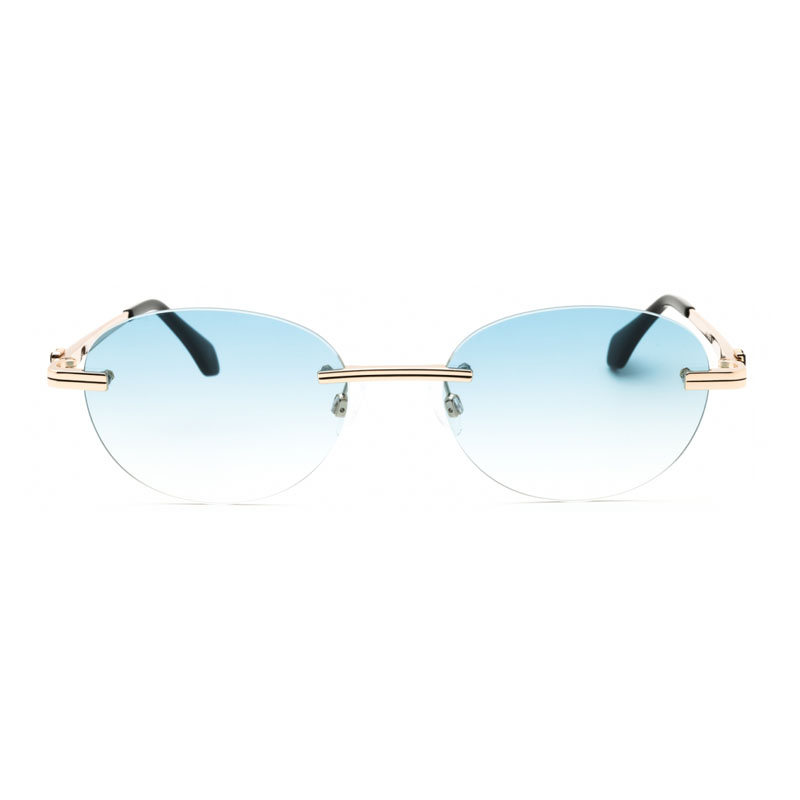 Palm Angels PERI10HCRYSTAL Oval Sunglasses