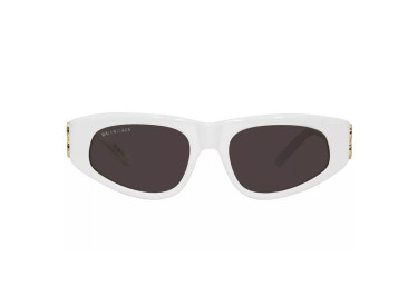 Balenciaga BB0095S 012 White/Gold/Grey