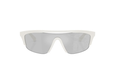 Burberry BE4460U 4172/69 White/Grey Silver Mirror with Picture