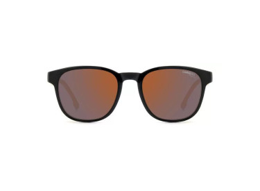 Carrera CA 8062/CS 08LZ OZ Black/Orange/Clear with Magnetic Clip-On Multilayer Red