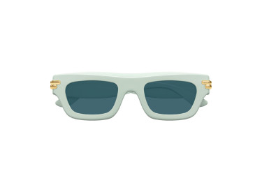 Bottega Veneta BV1321S 004 Shiny Solid Glacier Mint/Teal