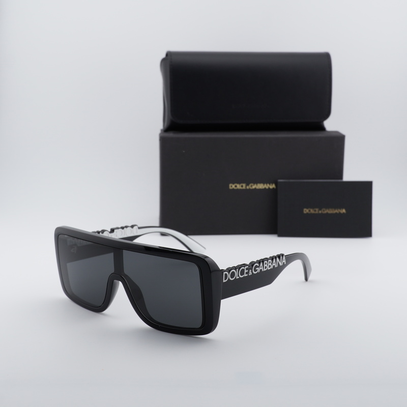 Dolce & Gabbana DG6204 Shield Sunglasses