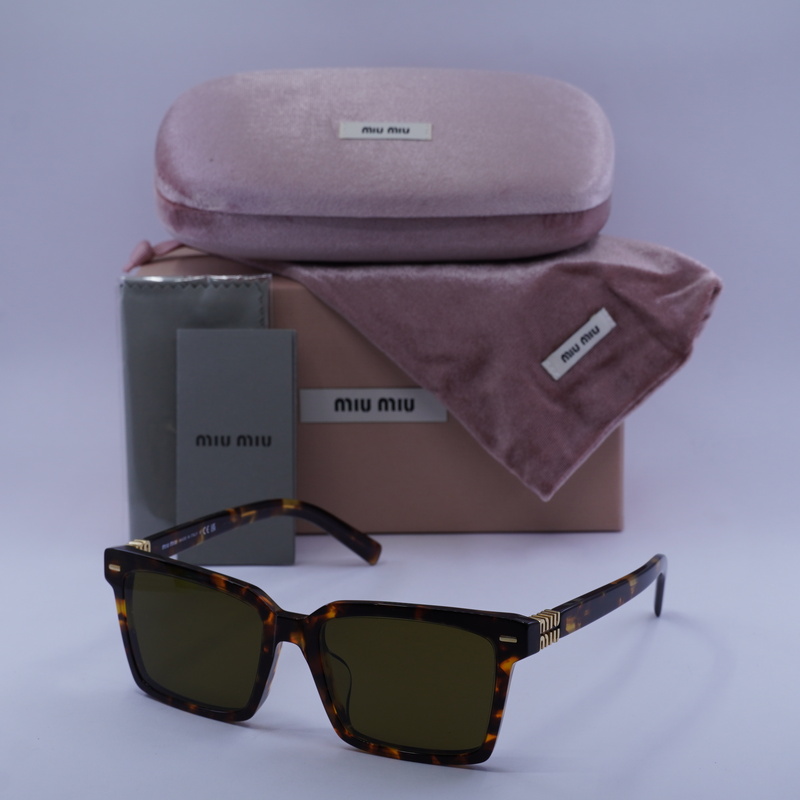 Miu Miu MU13ZSF Rectangle Sunglasses