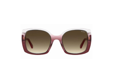 Moschino MOS124/S 06XQ HA Transparent to Burgundy Gradient/Brown Gradient