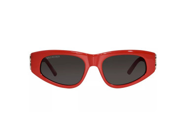 Balenciaga BB0095S 016 Red/Silver/Grey