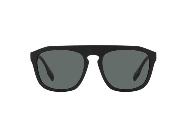 Burberry BE4396U 346481 Matte Black/Dark Grey Polarized