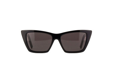 Saint Laurent SL 276 MICA 032 Shiny Black/Grey