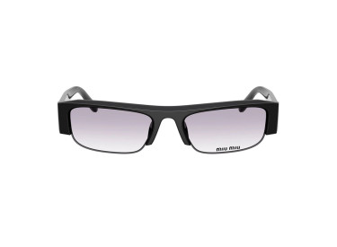 Miu Miu MUB07S 16K04O Black/Clear Gradient Dark Grey
