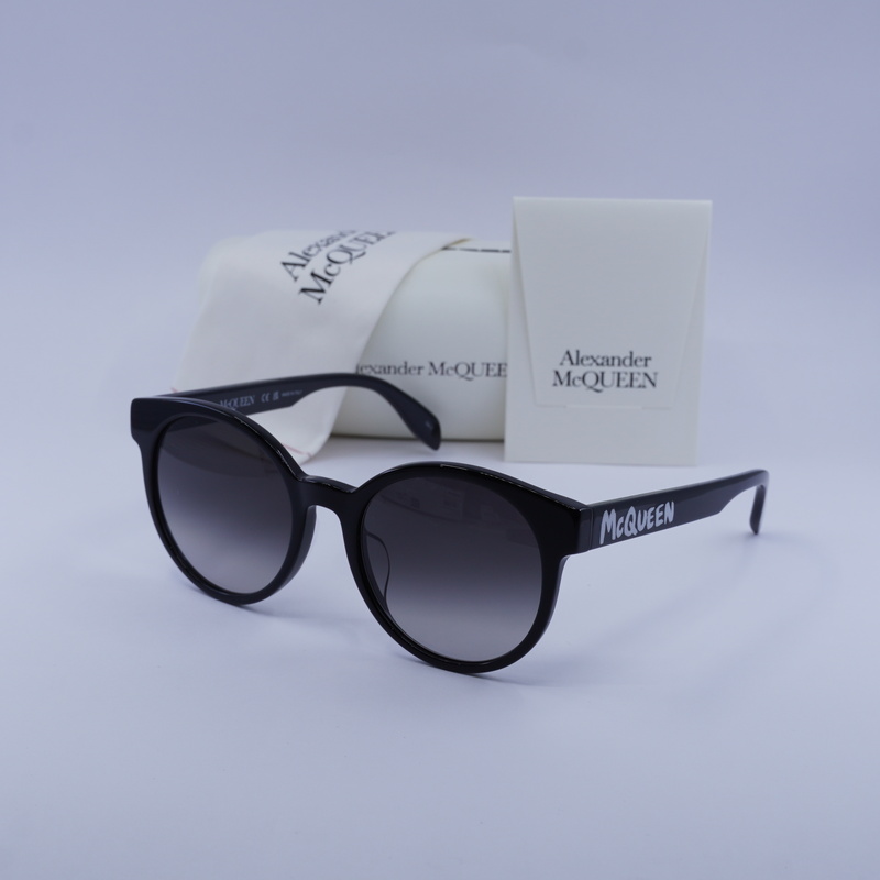 Alexander McQueen AM0349SA Round Sunglasses