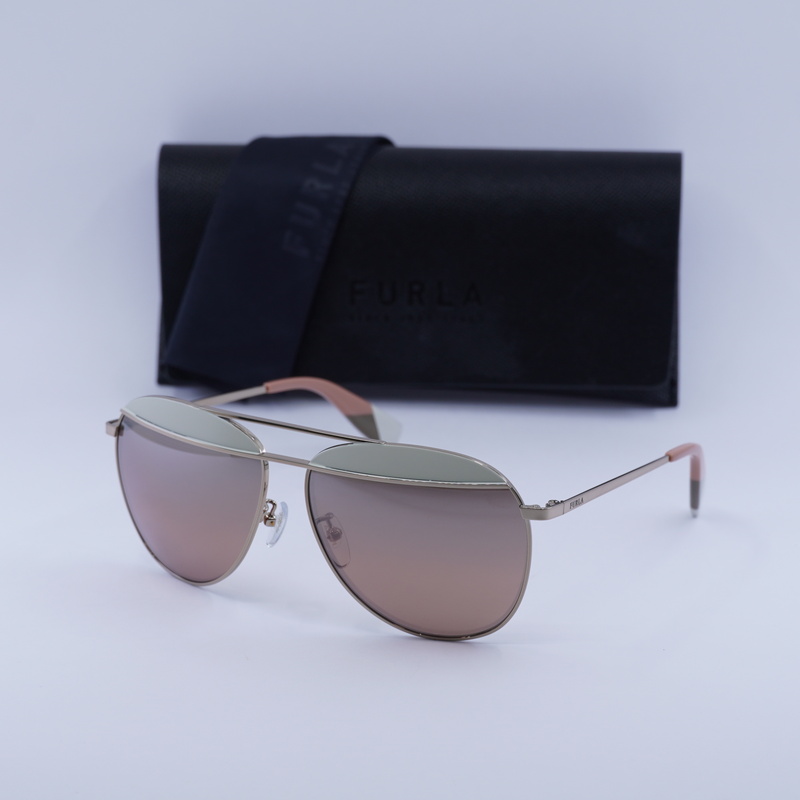 Furla SFU236 Aviator Sunglasses