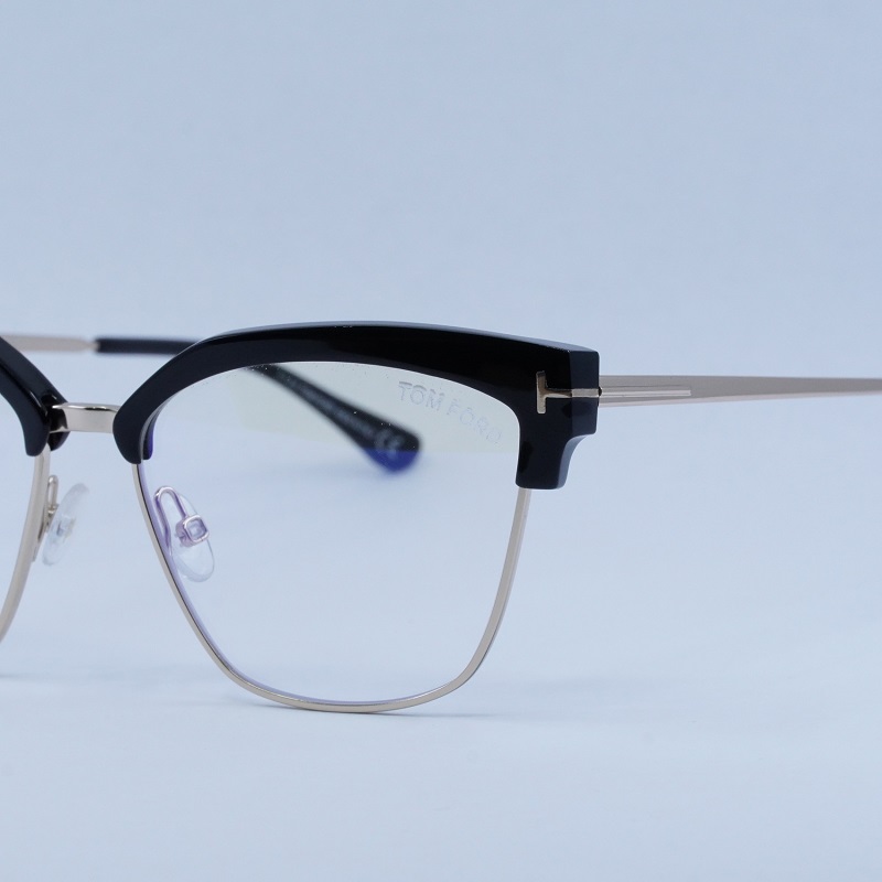 Tom Ford TF5547-B Square Eyeglasses