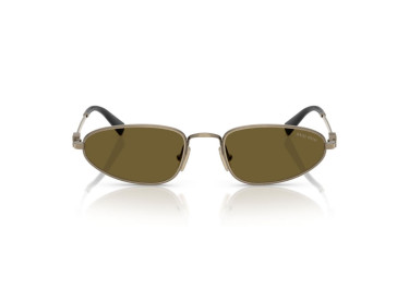 Miu Miu MUA52S 26C09Z Old Gold/Dark Brown
