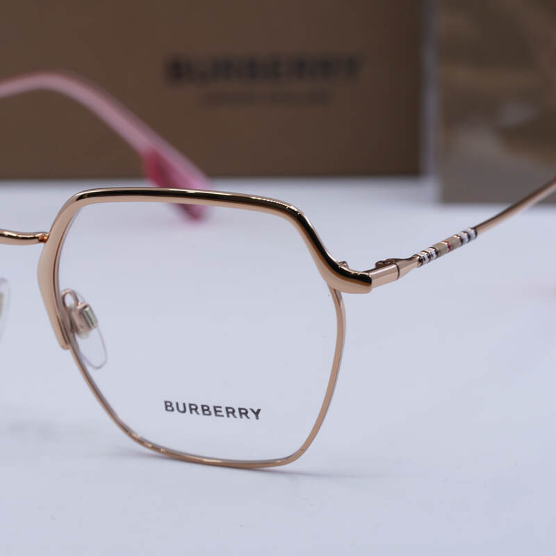 Burberry BE1371 Geometric Eyeglasses