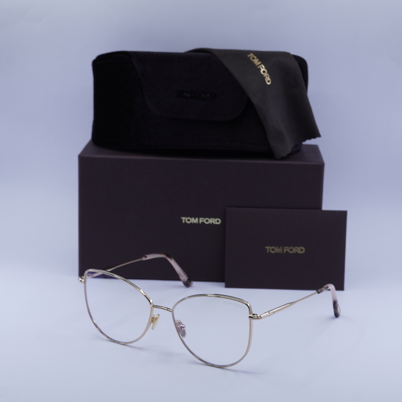 Tom Ford TF5667-B Cat Eye Eyeglasses