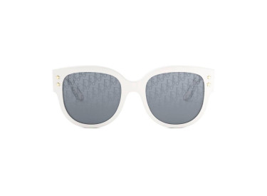 Dior DIORPACIFIC B2I 95A8 White/Blue/Silver with Dior Logo Pattern Mirror