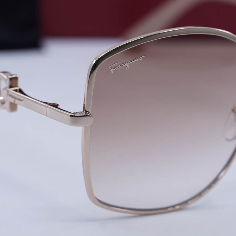 Salvatore Ferragamo SF304S Geometric Sunglasses