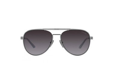 Prada PR54ZS 1BC09S Silver / Grey Gradient