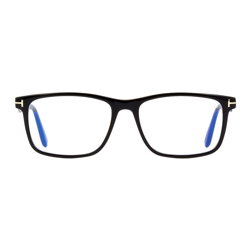 Tom Ford FT5752-B Rectangle Eyeglasses