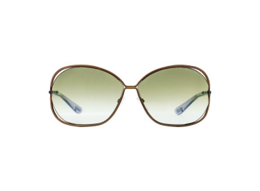 Tom Ford FT0157 CARLA 48F Shiny Brown/Brown Gradient