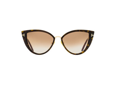 Tom Ford FT0868 52F Gold/Dark Havana/Brown Gradient