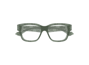 Gucci GG1428O 012 Transparent Grey with GG Pattern 55mm