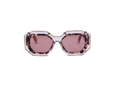 Philipp Plein SPP098V Supreme Star 0D48 Pink/Havana/Pink