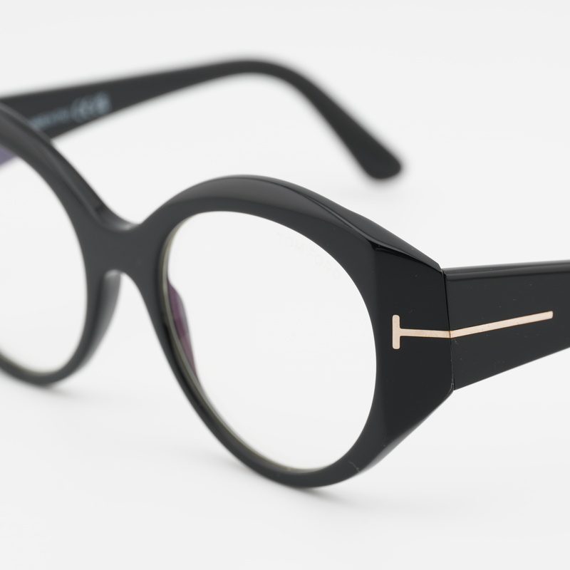 Tom Ford FT5950-B Round Eyeglasses
