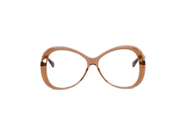 Chloe CH0011O 001 Transparent Orange 56mm