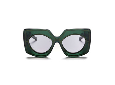 Valentino V-SOUL VLS-127C Crystal Green with Light Gold/Medium Grey AR