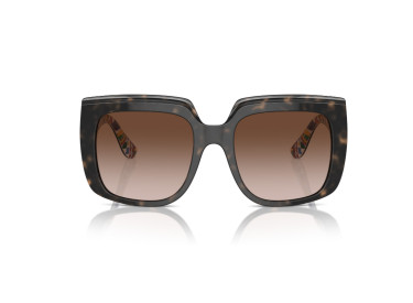 Dolce & Gabbana DG4414 321713 Havana On White Barrow/Gradient Brown