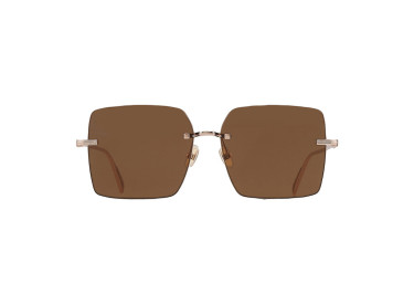 Salvatore Ferragamo SF311S 780 Rose Gold/Brown