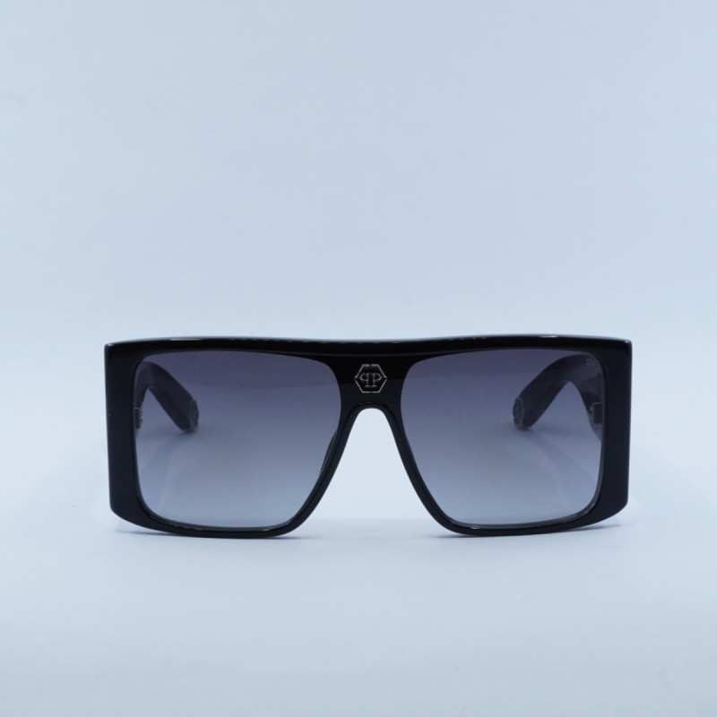 Philipp Plein SPP014V Rectangle Sunglasses