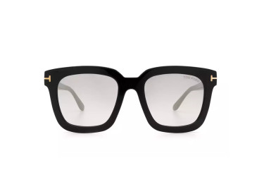 Tom Ford FT0690 01C Black/Silver Mirror