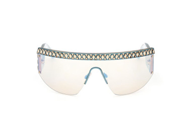 Swarovski SK0363 30X Shiny Deep Gold/Blue Mirror