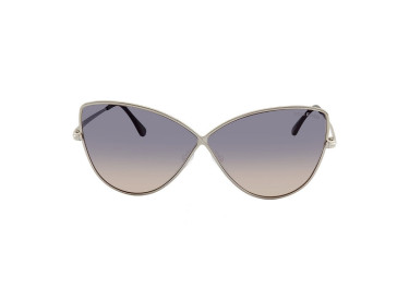 Tom Ford FT0569 16B Shiny Palladium/Gradient Smoke