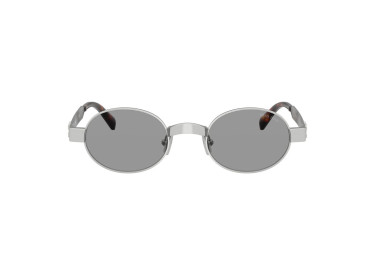 Miu Miu MUB51S 21M50Q Old Silver/Grey