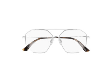 McQueen MQ0261OA 003 Silver 57mm