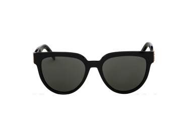 Saint Laurent SL M28 003 Shiny Black/Green