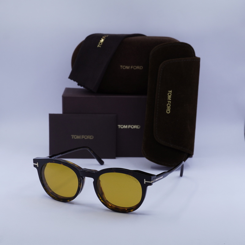 Tom Ford FT5823-H-B Round Eyeglasses