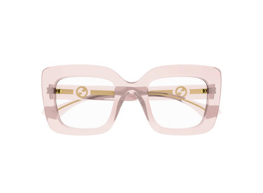 Gucci GG1554O 003 Transparent Nude Orange 49mm