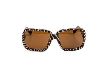 Jacquemus CABANA JAC/86 C4 Matte Brown Whaite Zebra/Brown