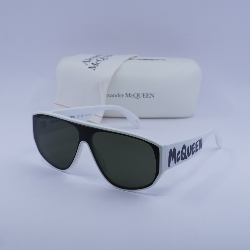 Alexander McQueen AM0386S Shield Sunglasses