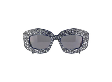 Loewe LW4114IS 90A Navy with Crystal Studs/Smoke