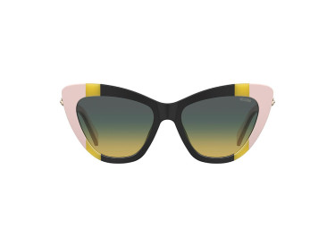 Moschino MOS122/S 071C JE Pink/Black/Yellow/Green Gradient Yellow