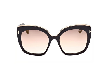 Tom Ford FT0944 01G Black with Rose Gold/Gradient Brown