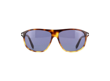 Tom Ford FT1027 56V Shiny Havana/Blue
