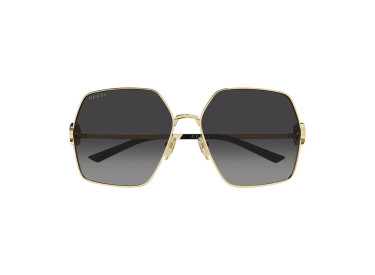 Gucci GG2163S 001 Gold/Grey Gradient