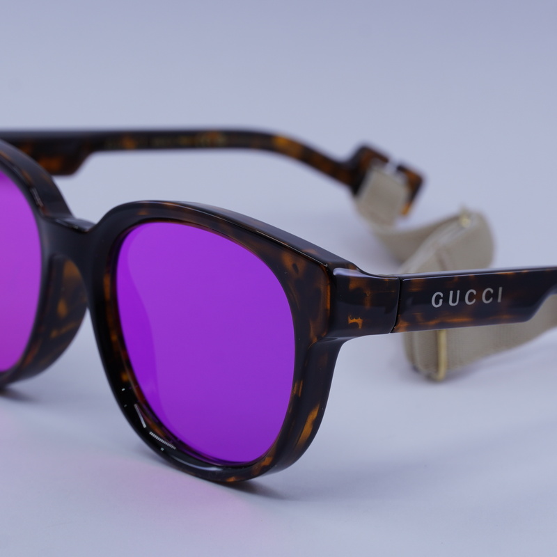 Gucci GG1237SA Round Sunglasses