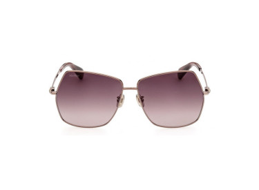 Max Mara MM0035-H 38T Bronze/Bordeaux Gradient